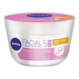 Crema Facial Hidratante Nivea 5 En 1 Aclarado Natural 375ml Tipo De Piel Mixta