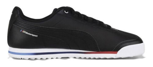 Tenis Puma Bmw Mms Roma Negro Joven Mod 30664301 