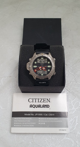 Citizen Aqualand C500 Titânium Usado 