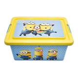 Jueguetero Organizador Minions Contenedor Baul Jueguetes 7l