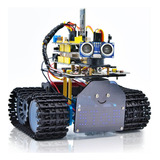 Kit Robot Arduino Tanque Mini Con Control Remoto Seguimiento