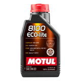 Aceite Motor Auto Motul 8100 0w20 Ecolite Dexos1 Api Sp 1l