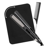 Plancha De Cabello Lizze Profissional Extreme Negra 220v