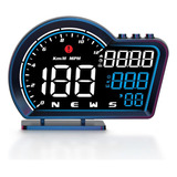 G16 Gps Para Coche, Reloj Digital Con Indicador De Kilometra