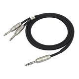 Kirlin Cable Y-336pr-06-6 Pies - 1/4 Pulgadas Stereo Plug A 