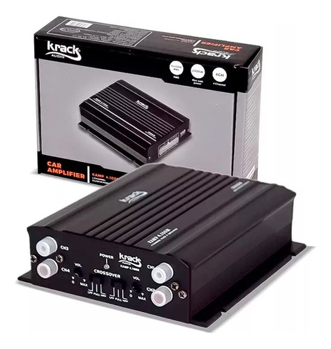 Amplificador 4 Canales Clase D 2000w Kamp  4.100m