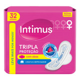 Absorvente Externo Intimus Tripla Proteção Suave C/abas-32u