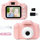 Cámara Dslr Digital Pequeña Para Niños Con Tarjeta Tf