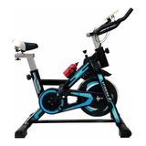 Bicicleta Spining Eliptica Negro/azul 
