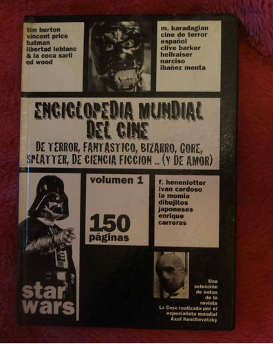 Revista La Cosa N°1 Enciclopedia Mundial Del Cine De Terror