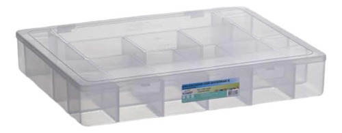 Box Com 20 Divisórias 34,5x27cm Caixa Organizadora Plástico 