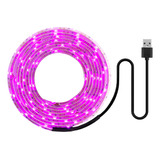 5m 2835 Led Grow Light Espectro Completo Usb Grow Light Stri