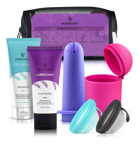 Ecoblossom Kit Completo De Discos Menstruales  Discos De Pe