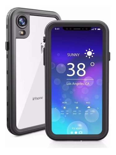 Capa Case A Prova De Água Redpepper iPhone X Xs Xr Xs Max iPhone 11 Plus Waterproof Anti Shock Quedas Impermeável 