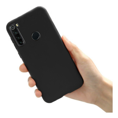 Pelicula 3d + Ótima Capa Compatível Com Xiaomi Redmi Note 8