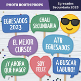 Photo Props Egresados Secundaria Carteles Imprimibles