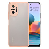 Carcasa Para Xiaomi Redmi Note 10 Pro Borde Color Prot Camar