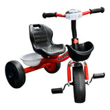 Triciclo Infantil Para Niños Lee 916 Sport Farito Bajito Color Rojo