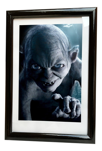 Kit 1 Cuadro Decorativo Golum  Lord Of The Rings  Hallowen