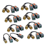 Video Balun J R Juego De 8 Pares (16 Piezas) De Transceptor 