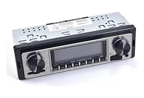 Radio Retrovintage Bluetooth Usb  Carro Antigo Fusca Opala