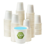 Vasos De Baño 3oz Compostables 100p - Ecológicos Y Biodegrad
