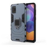 Funda Ring Armor Compatible Con Samsung A51 Reforzada