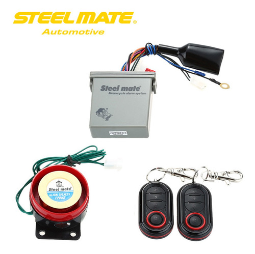 Steelmate 986e - Sistema De Alarma Para Motocicleta (1 Vía)