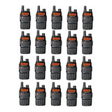 Pack 20 Radios Walkie Talkie Portatil Baofeng Vhf/uhf Uv5rc