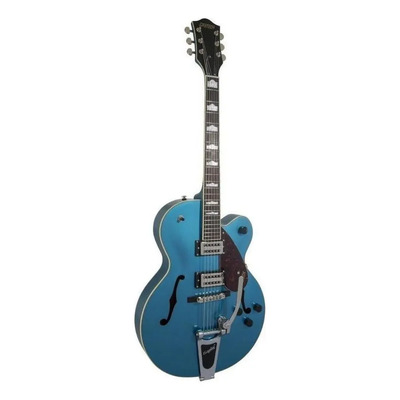 Guitarra eléctrica Gretsch Streamliner G2420T hollow body de arce riviera blue brillante con diapasón de laurel | Meses sin interés