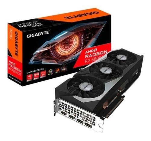 Tarjeta De Video Amd Gigabyte   Rx 6800 Xt Gv-r68xt 16gb