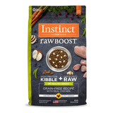 Alimento Para Perros Instinct Rawboost Pollo Real 9 Kg