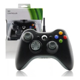 Joystick Mando Control Xbox 360 Pc Cable Alternativo Color Negro