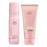 Kit Wella Invigo Blonde Recharge - Home Care 02 Produtos