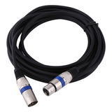 Cable Xlr De 3 Pines A Cable Hembra M/f Blindado Para Micróf