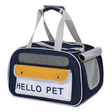 Bolso Transportador Para Mascotas Gato Perro Gran Capacidad 