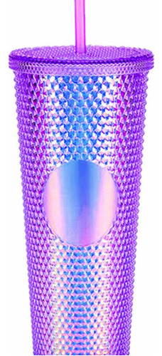 Vaso Tipo Starbucks Pearly Purple Texture