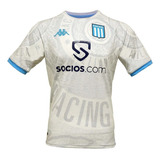 Camiseta Pre Match Niños Racing Club 2023 Original Kappa