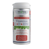 Vitamina C + D + Zinc 60 Caps