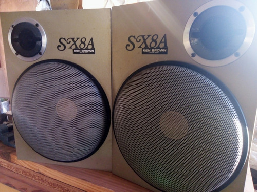 Bafles Ken Brown Sx 8 Japan 15 Watts 8 Ohms   