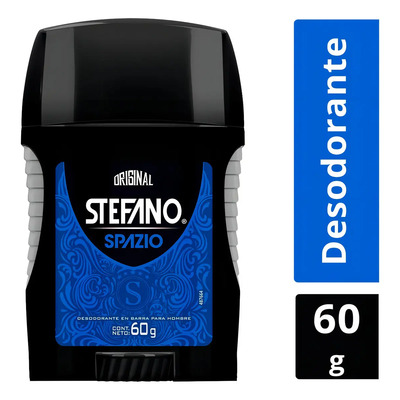 Antitranspirante Stefano Spazio En Barra Para Hombre Con 60g Stefano Spazio | MercadoLibre