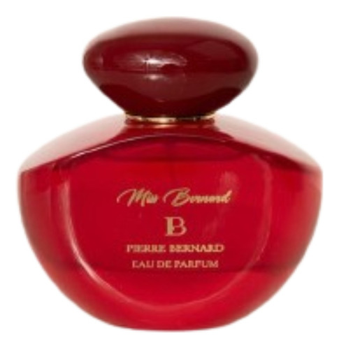 Perfume Árabe Original Feminino Miss Bernard 100ml - Importado De Dubai - Pierre Bernard Eau De Parfum, Com Fragrância Francesa Velvet Rose