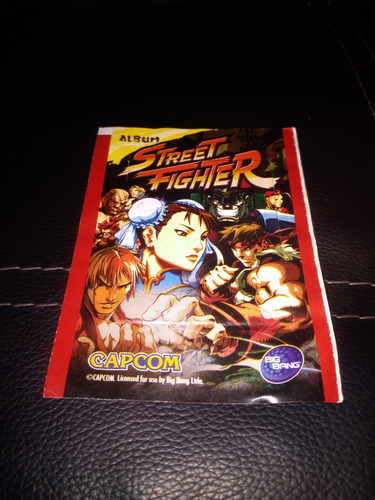 Sobre Album Street Fighter, Sellado