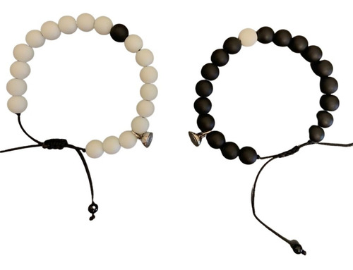 Pulseras Para Parejas Con Iman Yin Yang Para Compartir