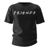 Camiseta Friends Seriado Americano Logo Basica Unissex