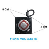 Ventilador Enfriador Para Incubadora 110-120vca 8x8x2.5 Cm