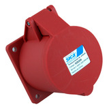 Toma Industria Embutir 32a 3+n+t Ip44 Sica 926206 Color Rojo