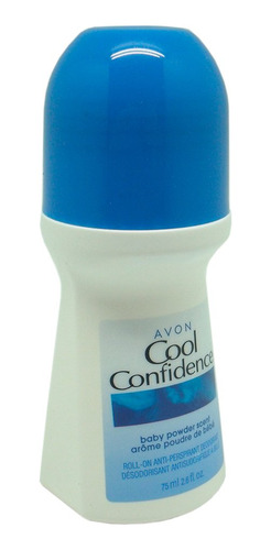 Cool Confianza Baby Powder  scent Roll-on Anti-perspir.