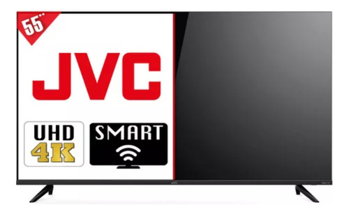 Pantalla Tv 55 Tv Uhd 4k/roku Jvc Smart Si55ur Msi