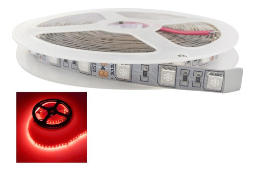 Tira Led X Metro Roja 24v Led Smd 5050  